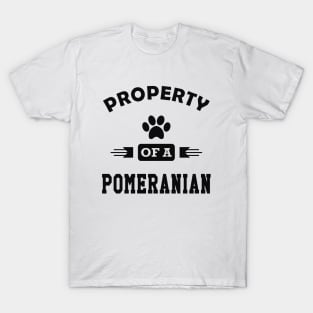 Pomeranian Dog - Property of a pomeranian T-Shirt